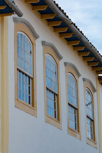 Low angle view of building against sky