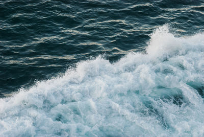 Full frame shot of sea waves