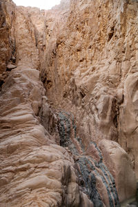 Rock formations in a desert