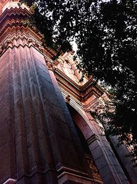 Low angle view of temple