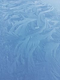 Full frame shot of snow covered landscape