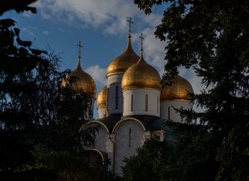 Low angle view of cathedral against sky