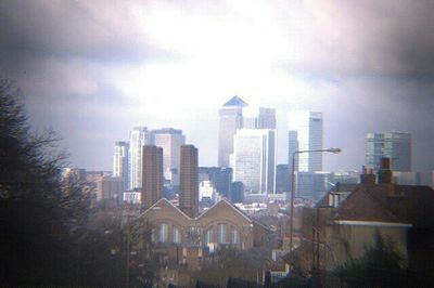 Skyscrapers in city