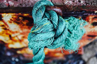 Close-up of rope