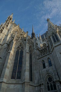 Low angle view of cathedral against sky