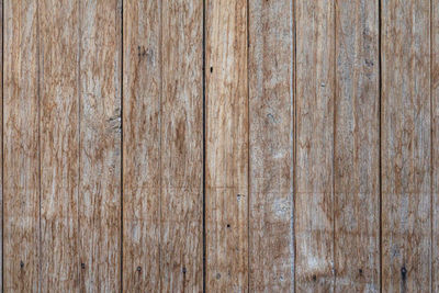 Full frame shot of wooden fence