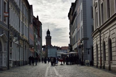 Buildings in city