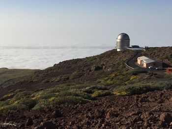 High angle view of canary islands