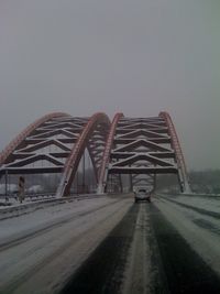 View of illuminated city at night