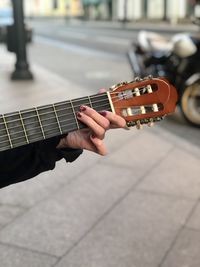 The guitar in moscow