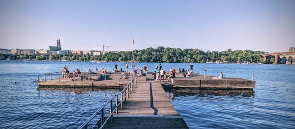 Summer bathing