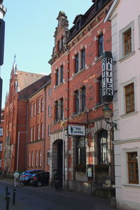 Facade of historical building