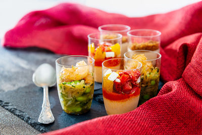 Close-up of drink on table