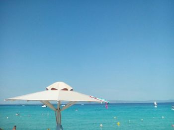 Tourists on beach