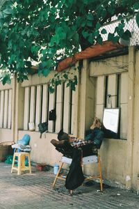 View of built structure