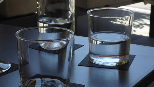 Close-up of drink on table