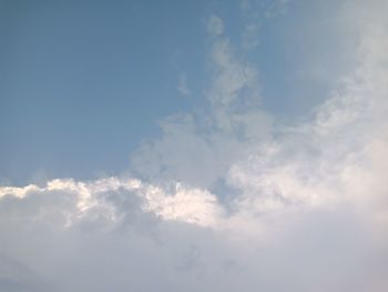 Low angle view of sky