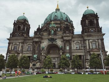 Berlin cathedral against sky