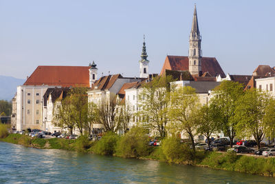 Buildings in city