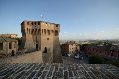 View of buildings in city