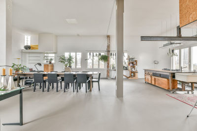 Interior of kitchen