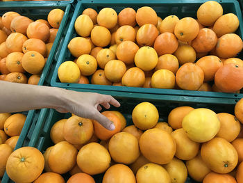 Full frame shot of fruits for sale