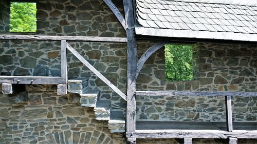 Wall of old building