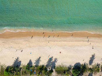Scenic view of beach