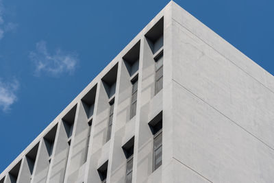 Low angle view of building against sky