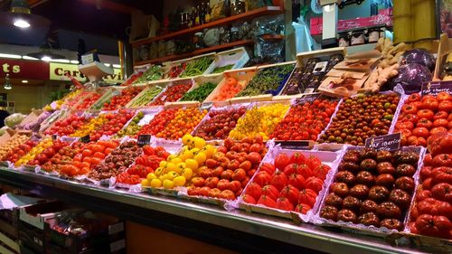 Full frame shot of market stall for sale