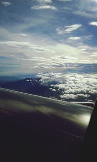 Aerial view of landscape