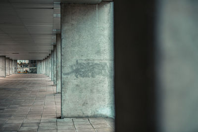 View of corridor of building