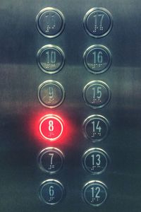 Close-up of computer keyboard