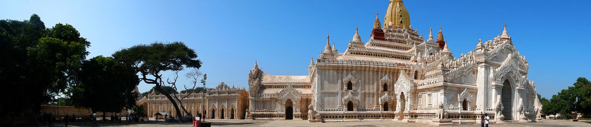 View of cathedral against clear sky