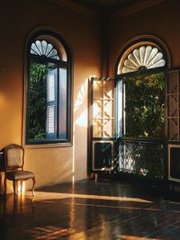 Interior of building