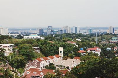 Buildings in city