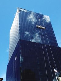 Low angle view of modern building