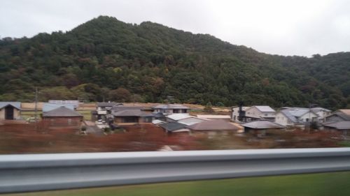 View of mountain range