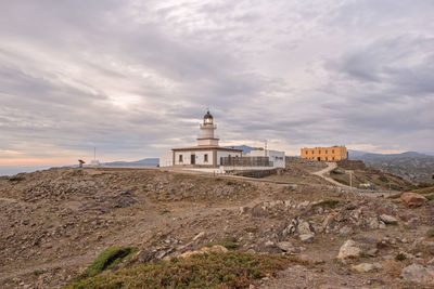 View of castle against sky