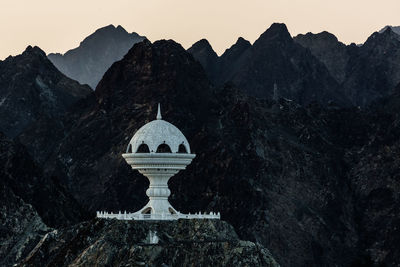 An incense burner, landmark of muscat in oman.