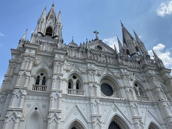 Low angle view of cathedral against sky