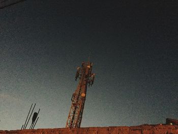 Low angle view of construction site