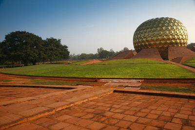 View of temple against sky