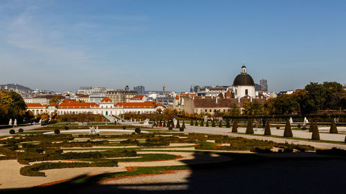 Buildings in city