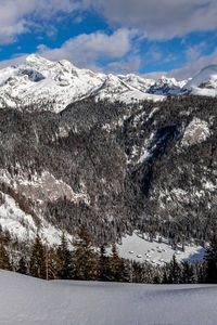 Julian alps in winter