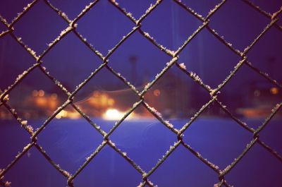 Full frame shot of chainlink fence