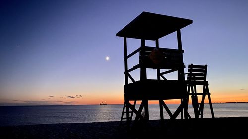 Life guard chair at chatham, cape cod