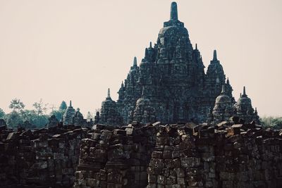 Prambanan temple against sky