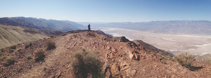 Scenic view of mountains