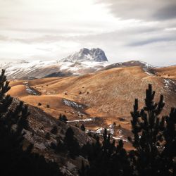 Panoramic view of landscape against sky